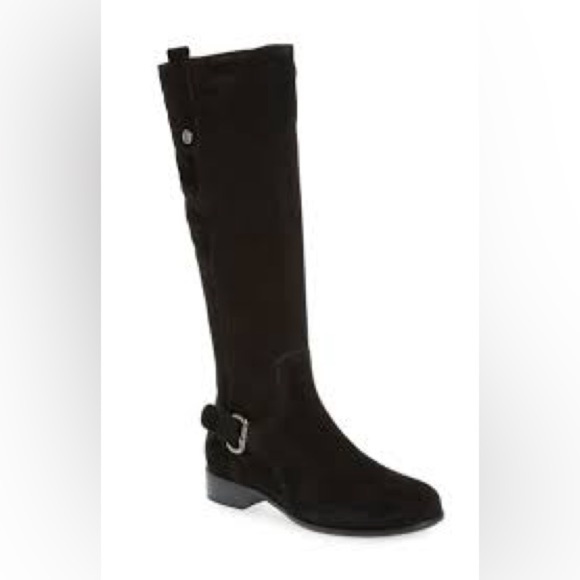 LA CANADIENNE STEFANIE knee high suede riding boot 6.5 - Picture 6 of 6